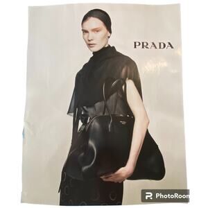 Prada and Giorgio Armani Print Ad Campaign Spring 2024 8x10 Ready to Frame